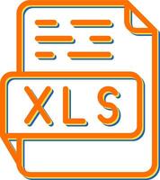 XLS Vector Icon