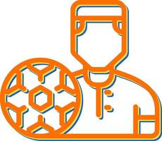 Soccer Coach Vector Icon