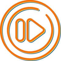 Next Track Circle Vector Icon