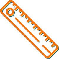 Straight Ruler Vector Icon