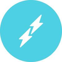 Lightning Vector Icon