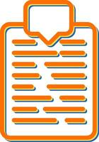 Document Tagging Vector Icon