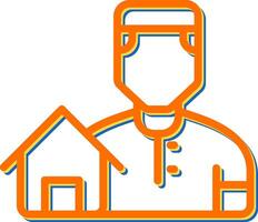 House Owner Vector Icon