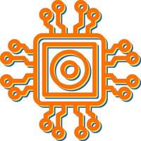 Circuit Tracer Vector Icon