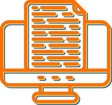 icono de vector de documento