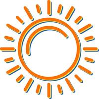 Sun Vector Icon