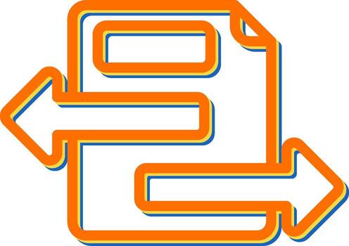 icono de vector de documento