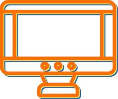 Monitor Vector Icon