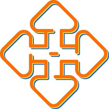 icono de vector de cursor