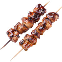 AI generated Yakitori isolated on transparent background png