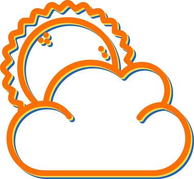 icono de vector de sol