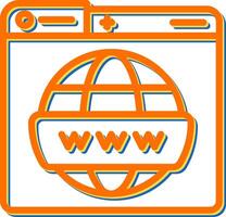 World Wide Web Vector Icon