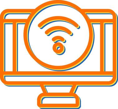 Computer Vector Icon