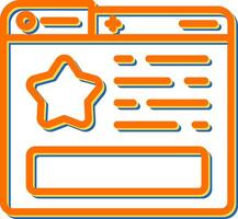 Favourite Page Vector Icon