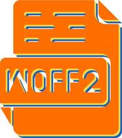 woff2 vector icono