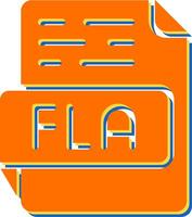 FLA Vector Icon