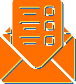 Mailing Lists Vector Icon