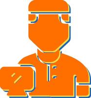 Working Man Vector Icon