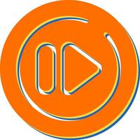 Next Track Circle Vector Icon