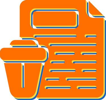 Eliminar botón vector icono