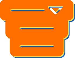 Drop Down Menu Vector Icon