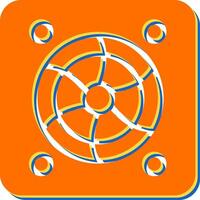 Cooling Fan Vector Icon