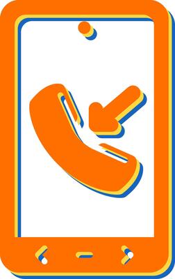 Incoming Call Vector Icon