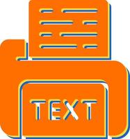 Text File Vector Icon