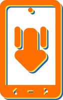 Swip Down Vector Icon