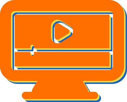 Computer Vector Icon