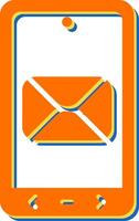 icono de vector de correo