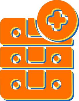 icono de vector de base de datos