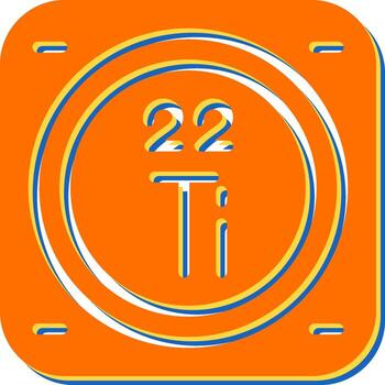titanio vector icono