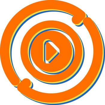 Processing Vector Icon