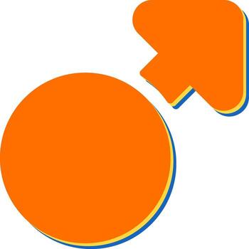 icono de flecha vector