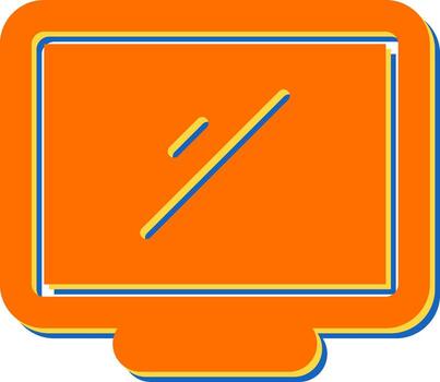 Desktop Computer Vector Icon