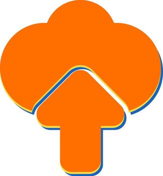 Cloud Computing Vector Icon