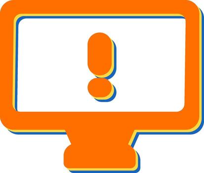 Computer Vector Icon