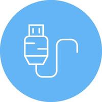 Usb Cable Vector Icon