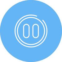 Pause Button Vector Icon