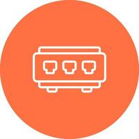 Network Switch Vector Icon