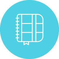 Notebook Vector Icon