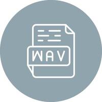 WAV Vector Icon