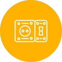 GFCI Outlet Vector Icon