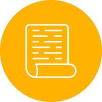 Page with Curl Vector Icon