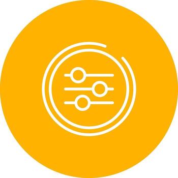 icono de vector de ecualizador