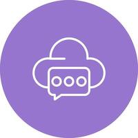 Forum Hosting Vector Icon