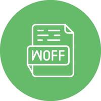 WOFF Vector Icon