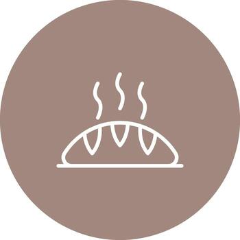icono de vector de pan