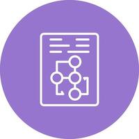 Document Workflow Vector Icon